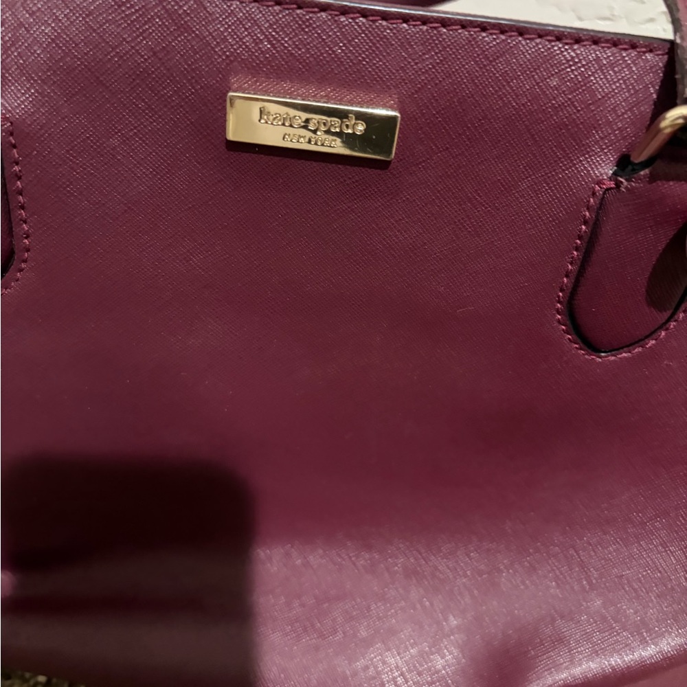 Kate Spade Deep Purple Tote Bag - Picture 2 of 11